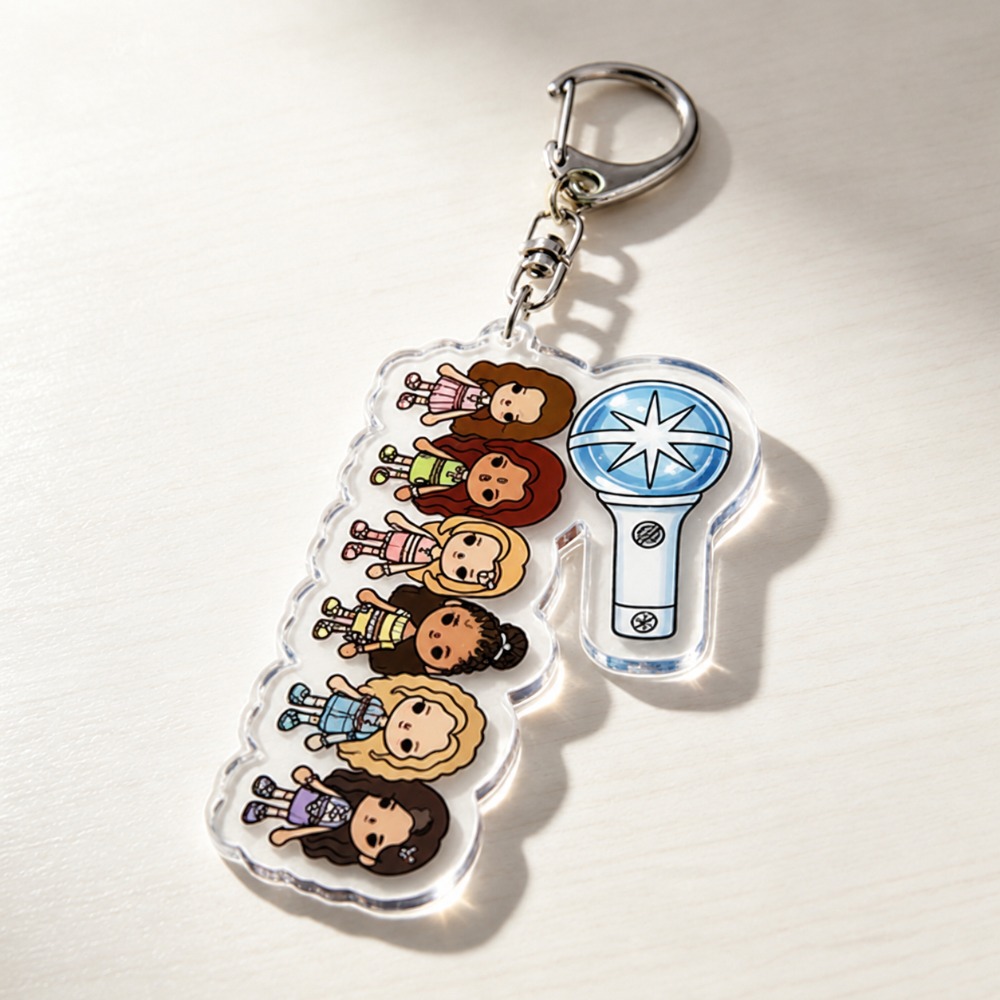 Esports Gaming Fan - K-pop Katseye Sleutelhanger Accessoires Tascharms Schattig