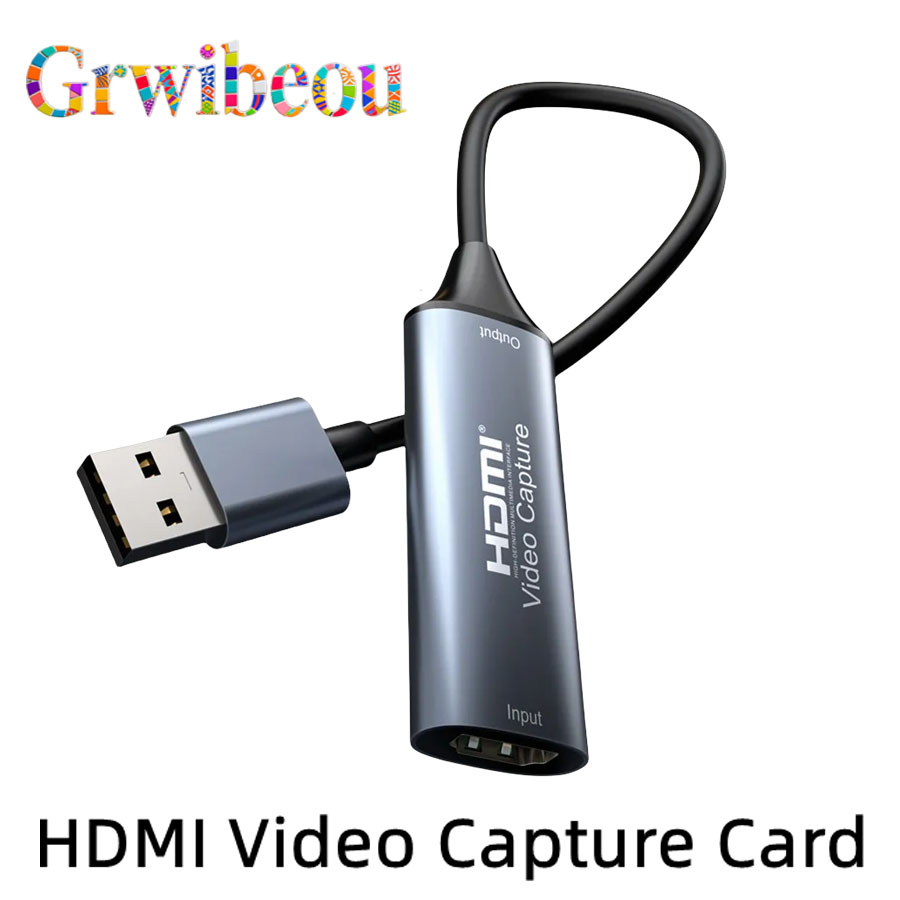 Capture Card 4K Hdmi - 4K 30Hz HDMI-compatibele video-opnamekaart USB 3.0