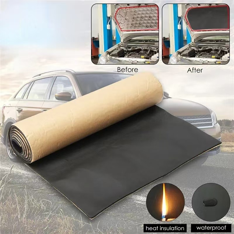 Sound Dampening Foam - Auto Geluidsisolatie Deadening Mat Warmte Gesloten