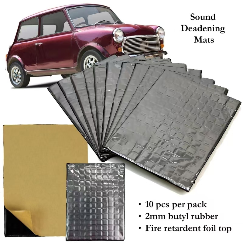 10 Stuks Auto Geluidsmat Isola - Sound Dampening Foam recensie en prijs