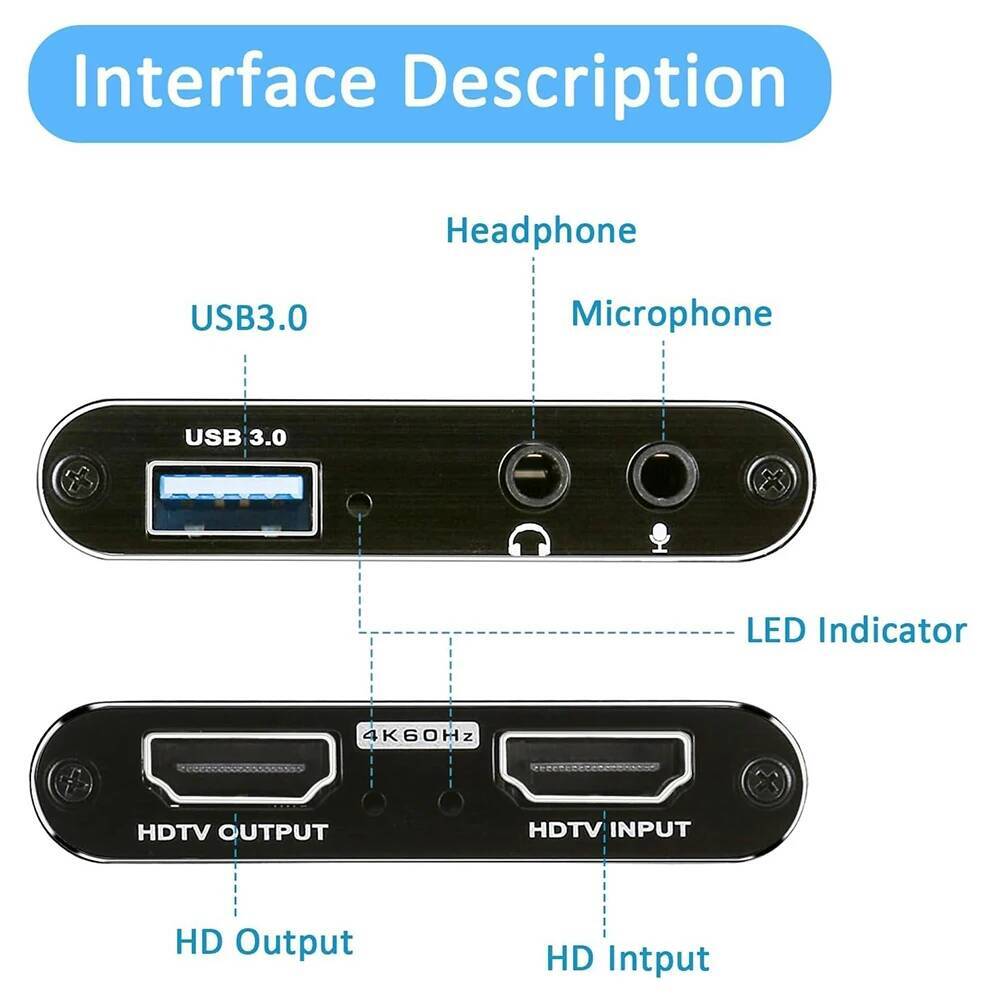4K HDMI-compatibel met USB 3.0 - Capture Card 4K Hdmi recensie en prijs
