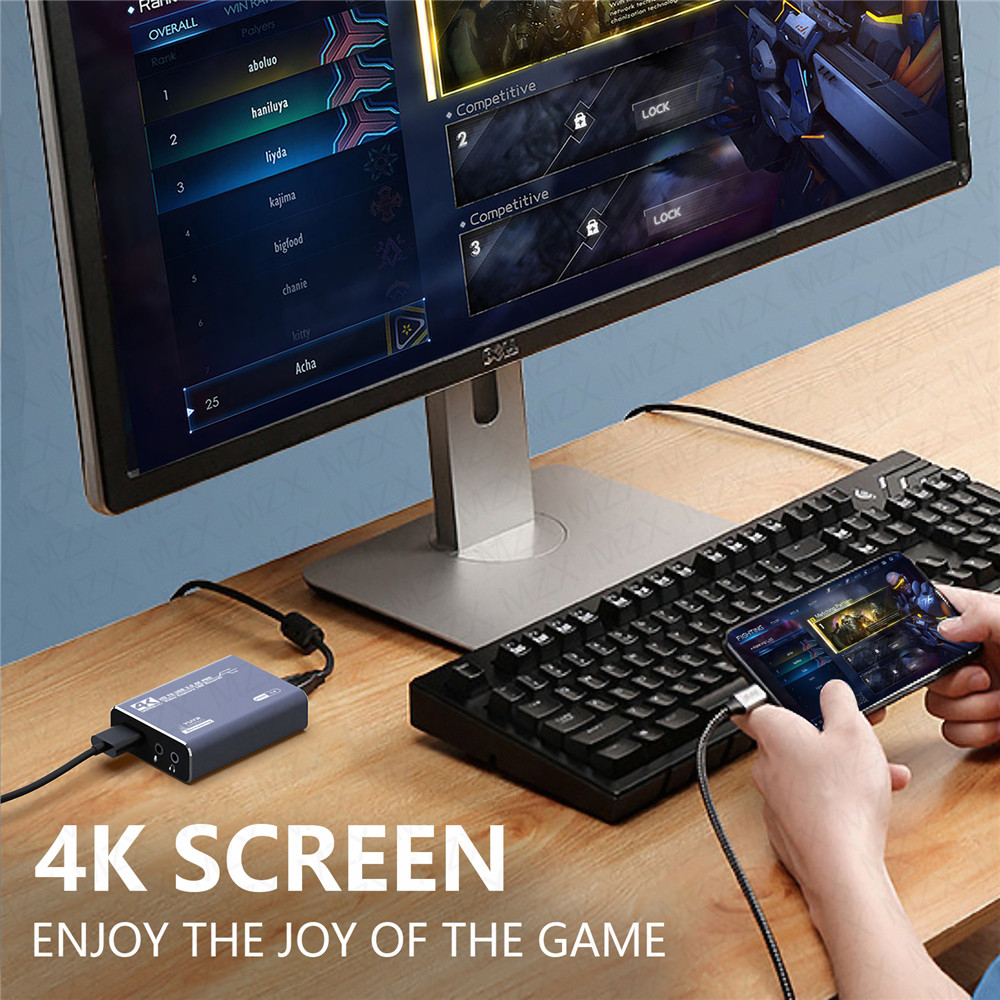 Mzx 4K Video Capture Kaart Boa - Capture Card 4K Hdmi recensie en prijs