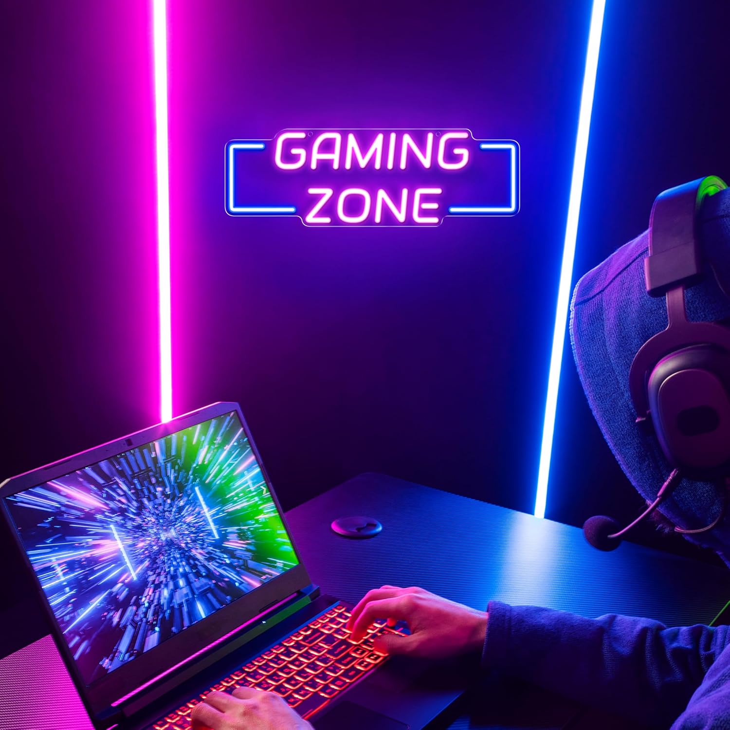 Gaming Zone Neonbord USB LED N - Esports Gaming Zone recensie en prijs
