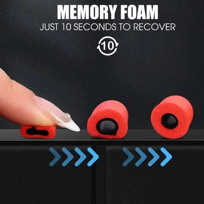 6/1Pairs Zachte Memory Foam Oo - Sound Dampening Foam recensie en prijs