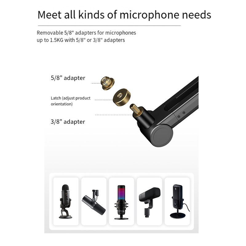 360 graden verstelbare microfo - Microphone Arm Boom recensie en prijs