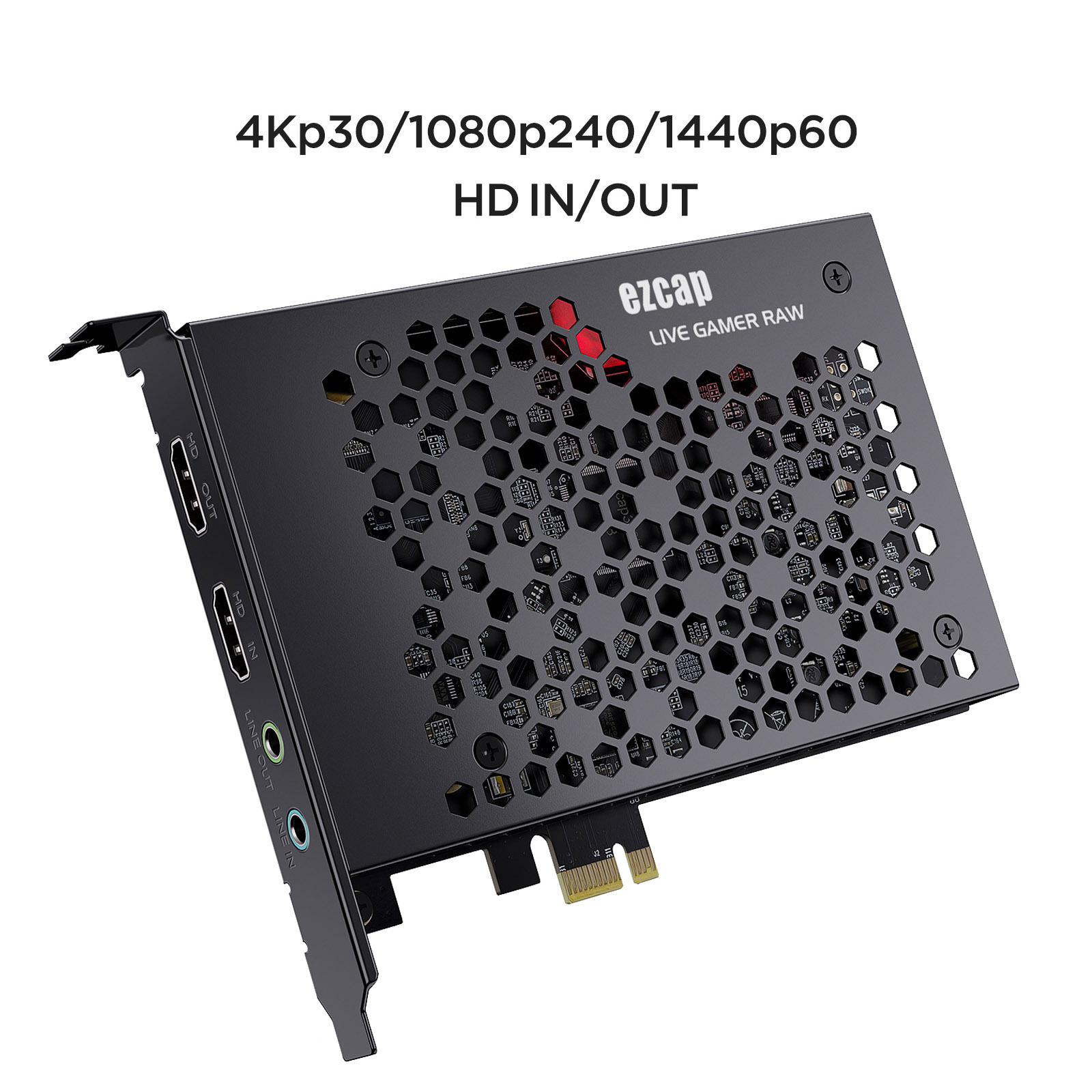 ezcap324B Live Gamer Raw PCIE  - Capture Card 4K Hdmi recensie en prijs