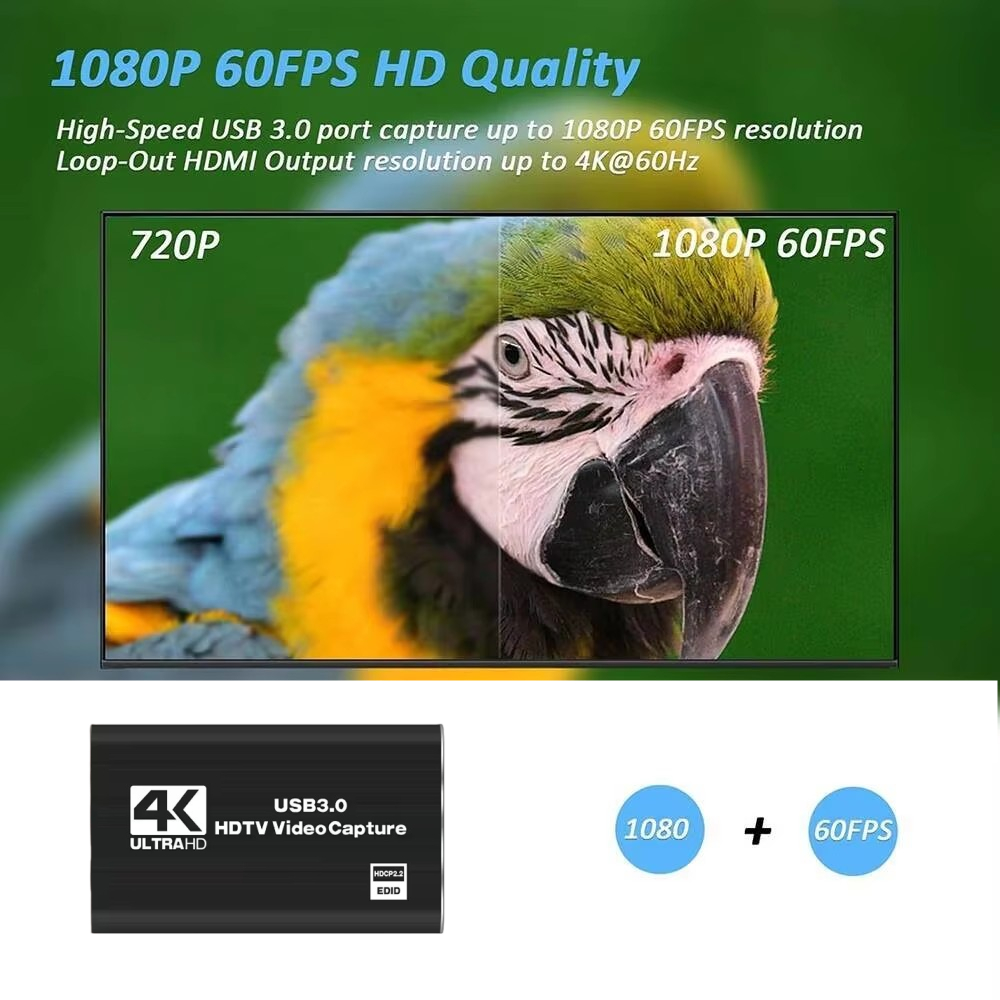 Roreta 4K USB 3.0 Video Captur - Capture Card 4K Hdmi recensie en prijs