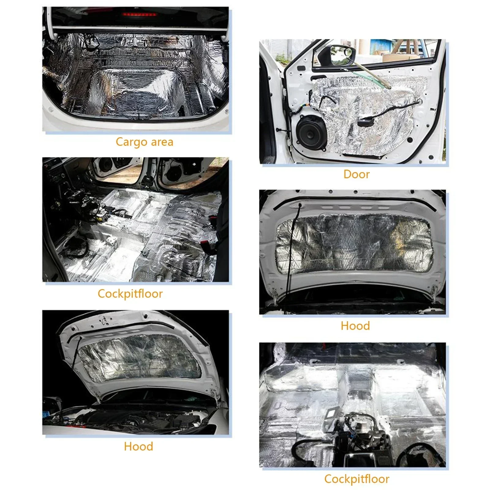 2000*500/250*400mm 5/10mm Auto - Sound Dampening Foam recensie en prijs