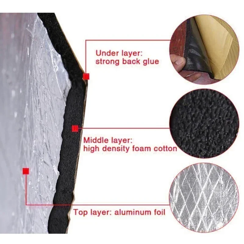 2000*500/250*400mm 5/10mm Auto - Sound Dampening Foam recensie en prijs