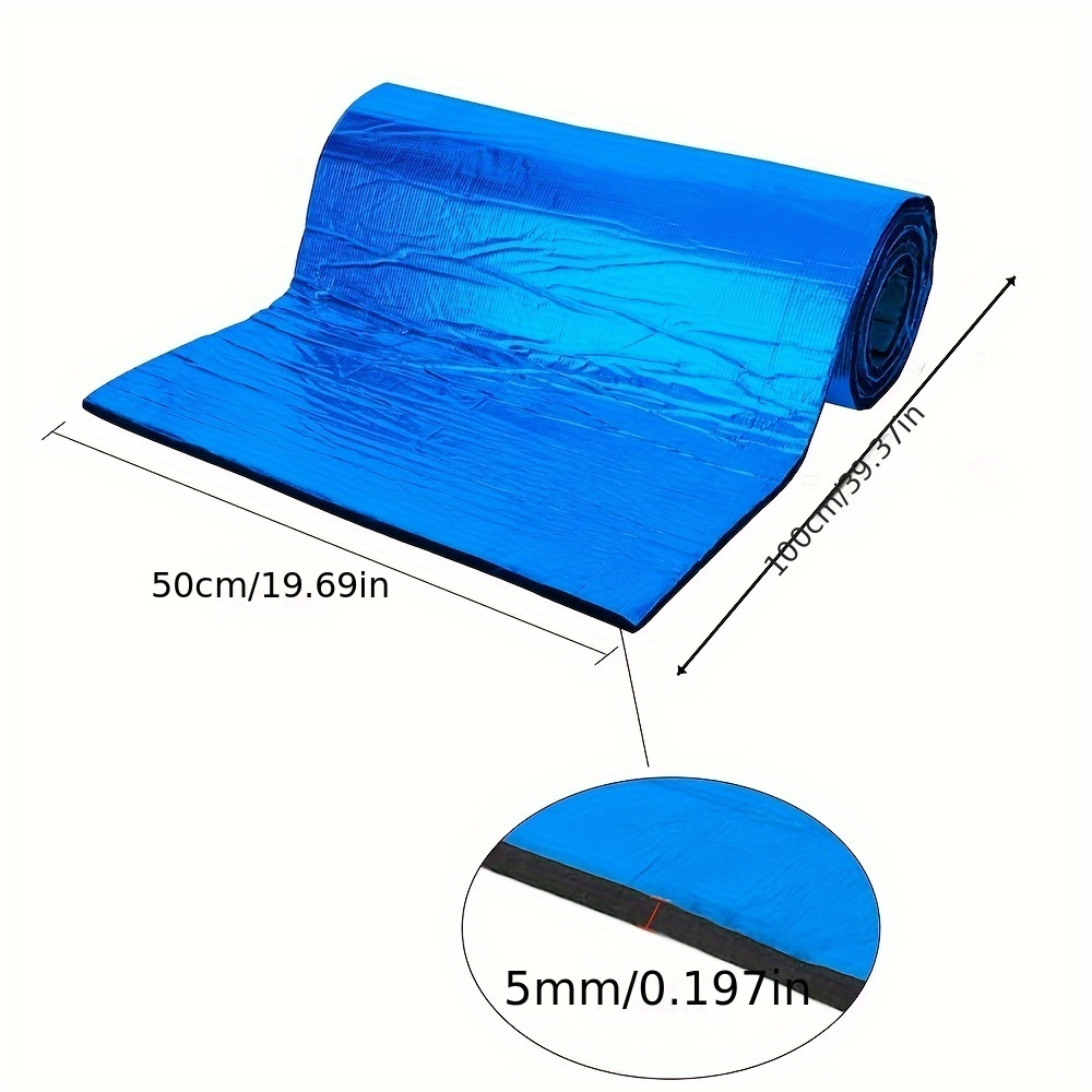 Auto-isolatie schuim aluminium - Sound Dampening Foam recensie en prijs