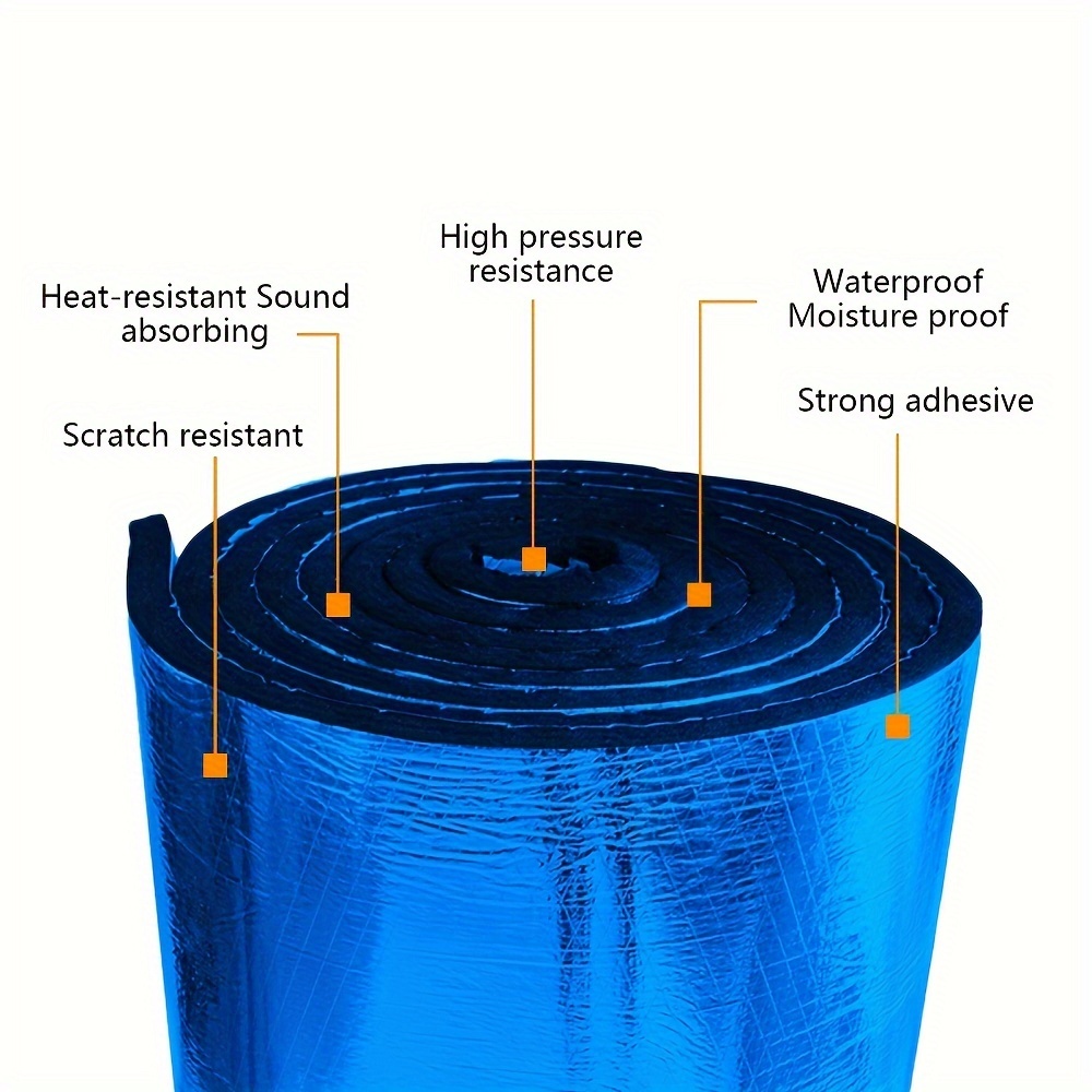 Auto-isolatie schuim aluminium - Sound Dampening Foam recensie en prijs