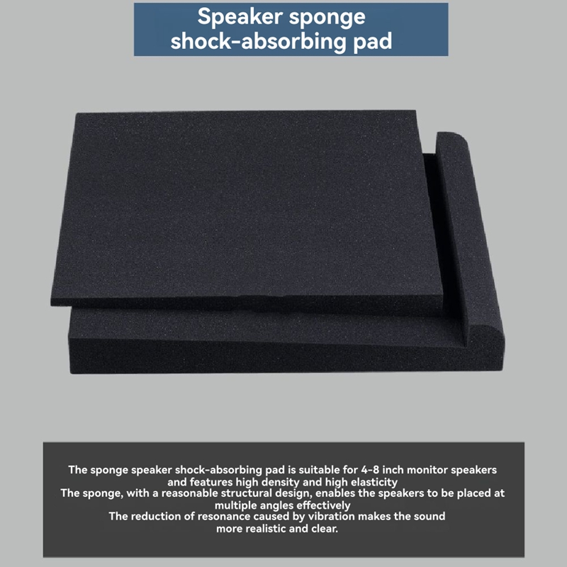 Schuimpads voor studiomonitore - Sound Dampening Foam recensie en prijs