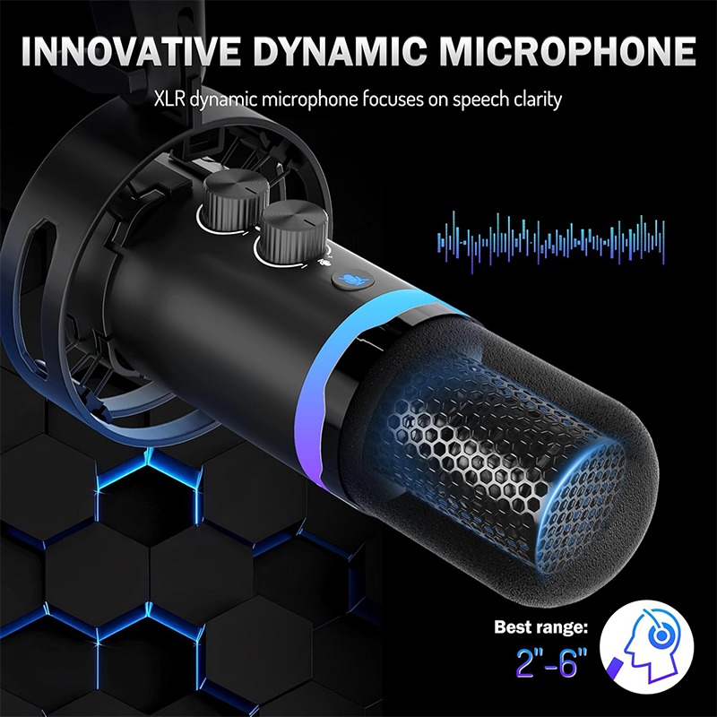 USB-gamingmicrofoon met boogar - Microphone Arm Boom recensie en prijs